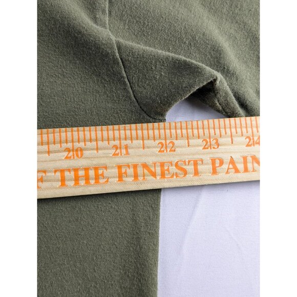 Big Bass Fishing Outfitters St. Johns Bay Graphic Tee Large 100% Olive Green - Picture 3 of 7